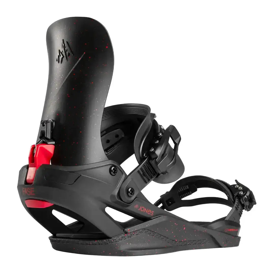 Jones Tweaker Black/Red / S Jones Nebula FASE Unisex Fast-Entry Snowboard Binding 2027 Jones Nebula FASE Snowboard Binding 2027 | OVAP