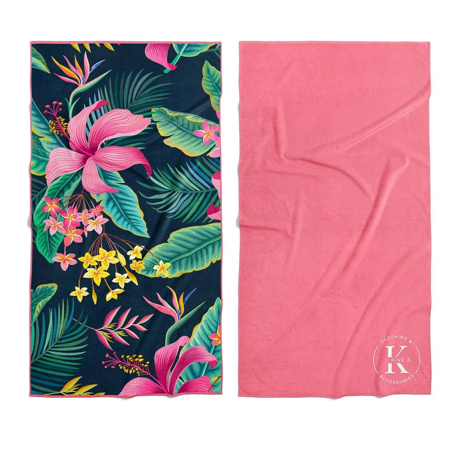 K5 K5 Microfiber Towel - Pink Flower