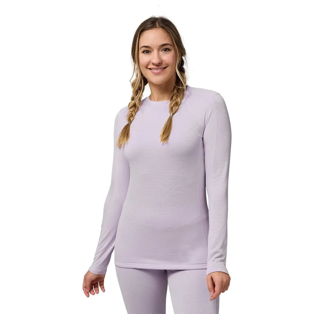 Kombi Light Mauve / S Kombi RedHEAT PRO Grid Crew Top - Women Kombi RedHEAT PRO Grid Crew Top - Women - Ottawa Valley Air Paddle