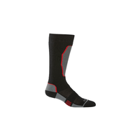 Kombi Black-Charcoal-Red / S The Brave Midweight Ski Socks - Unisex The Brave Midweight Ski Socks - Unisex