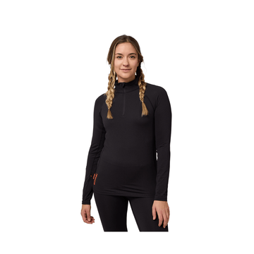 Kombi Black-Grey / S Kombi RedHEAT ACTIVE Zip Top Base Layer - Women Kombi RedHEAT ACTIVE Zip Top Base Layer - Women - Ottawa Valley Air 