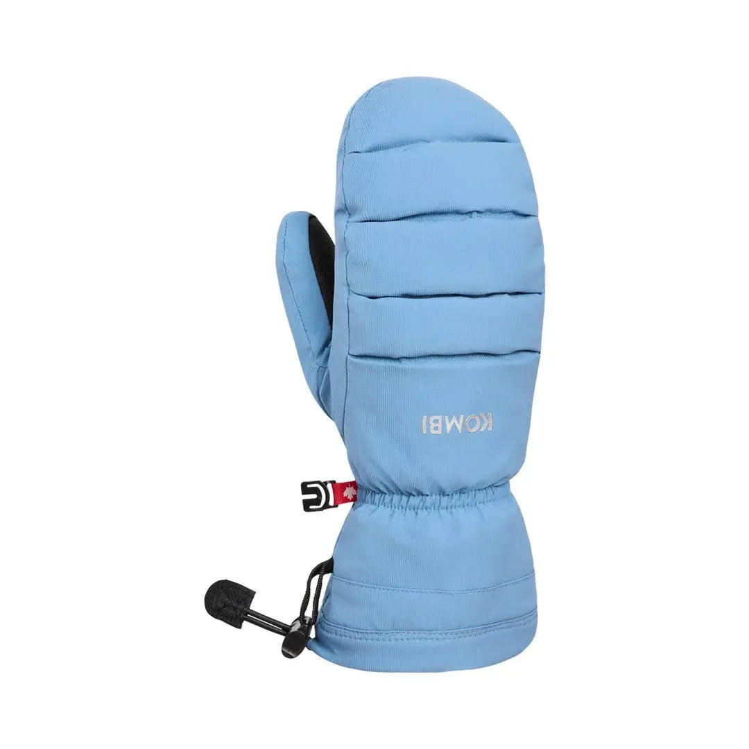 Kombi Cushy Down Mittens Women, Blue Heaven