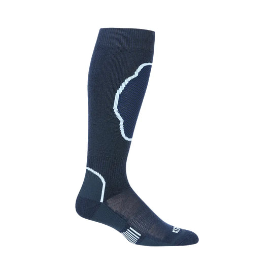 Kombi The Brave Midweight Ski Socks Unisex, True Navy