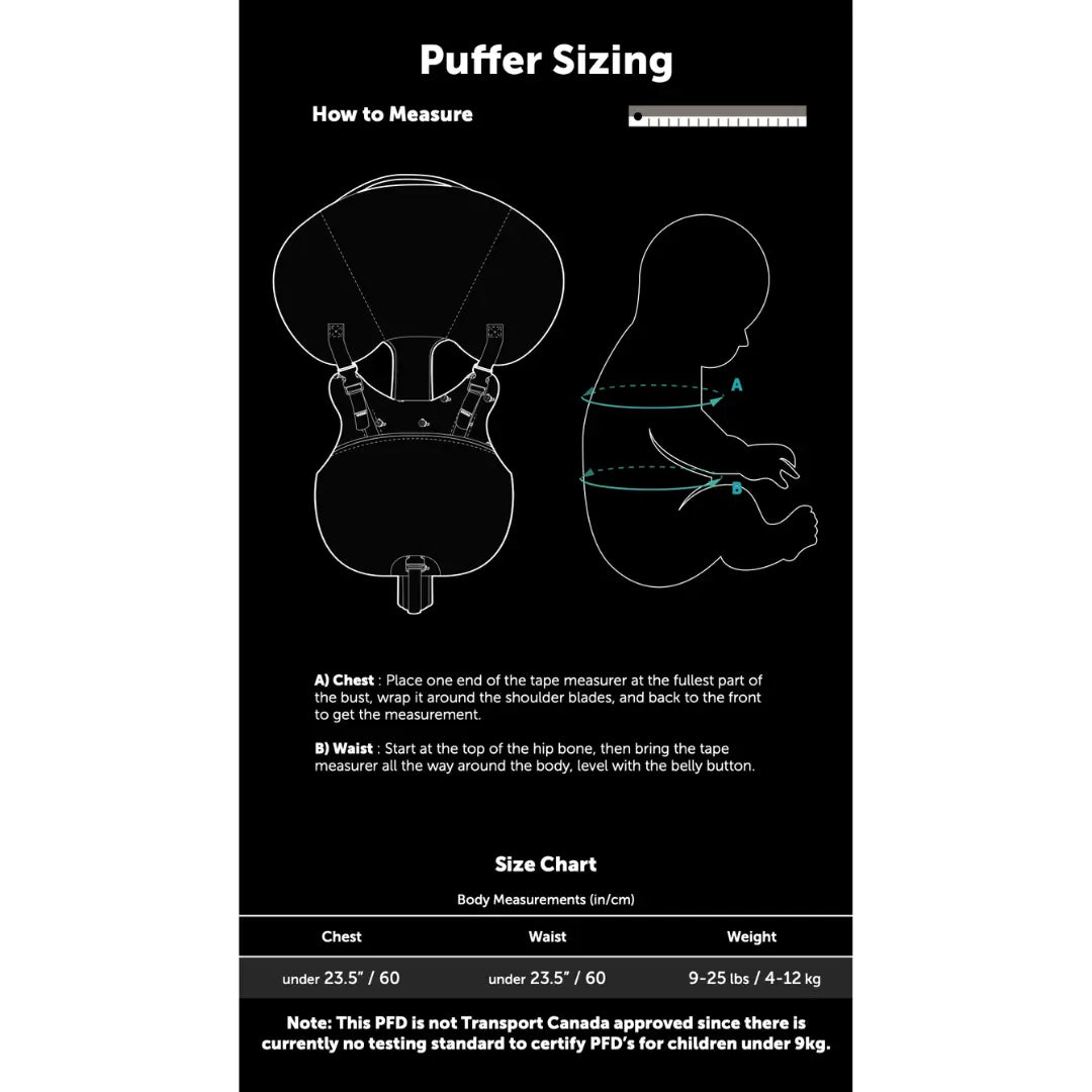 Level Six Level Six Puffer™ Infant Flotation Aid Level Six Puffer™ Infant Flotation Aid - Ottawa Valley Air Paddle