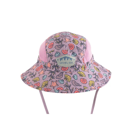 Level Six Kids' Seashell Sun Hat, Sea Life