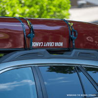 Level Six Red Level Six 4m Webbing Tie Down Strap Level Six 4m Webbing Tie Down Strap - Ottawa Valley Air Paddle