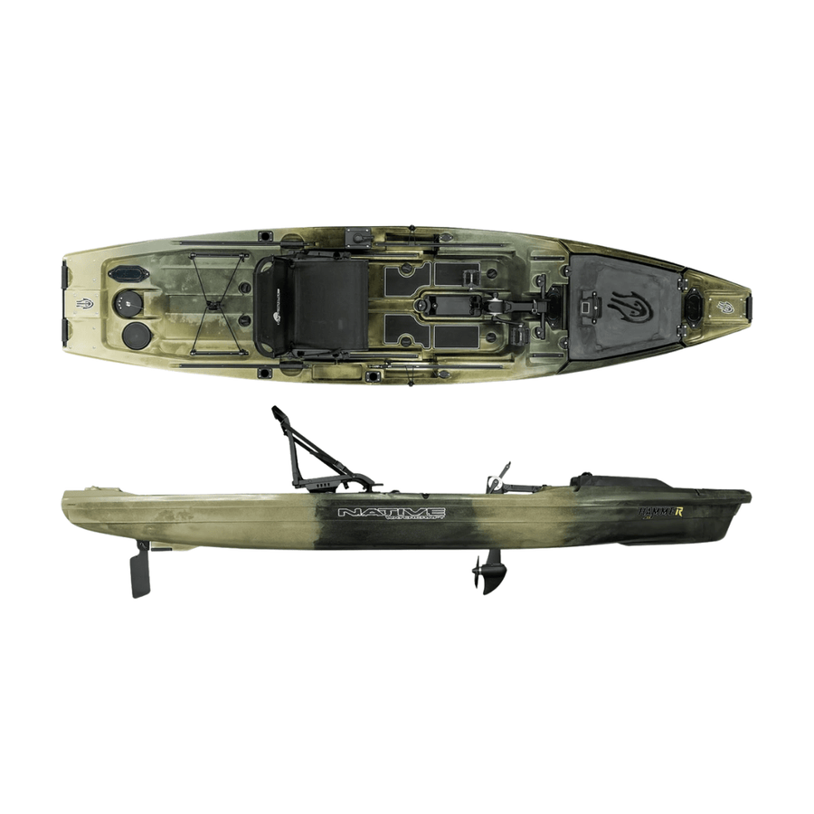Native Hidden Oak Native Watercraft Hammer with Propel X-Range Pedal Drive Native Watercraft Hammer with Propel X-Range Pedal Drive - Ottawa 