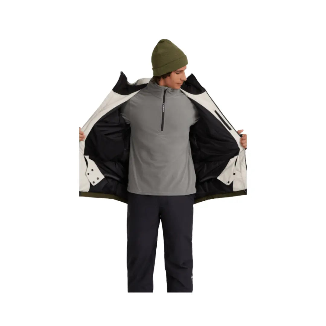 o'neill snow goggles O'Neill Jacksaw Snow Jacket