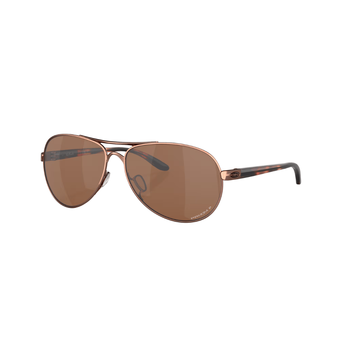 Oakley Prizm Tungsten Polarized Lenses/Rose Gold Frame Oakley Feedback Oakley Feedback - Ottawa Valley Air Paddle
