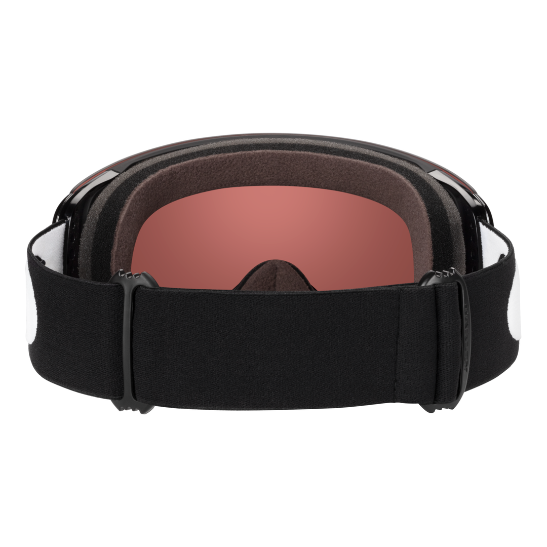 Oakley Flight Deck M Unisex Goggles 2027 in Matte Black | Prizm Snow Torch Iridium - back view