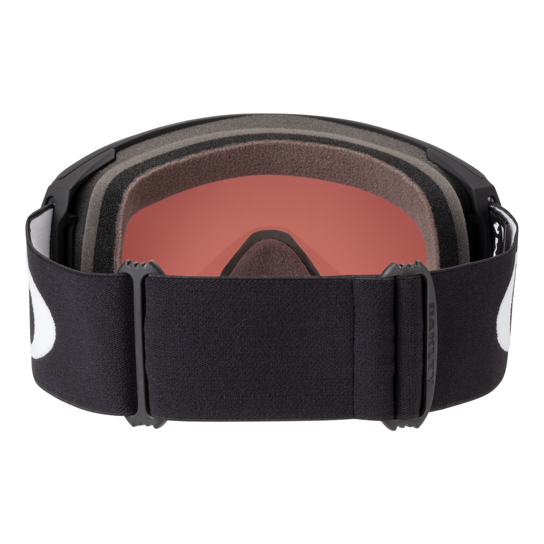 Oakley Line Miner L Unisex Goggles 2027 in Matte Black | Prizm Snow Torch Iridium - back view