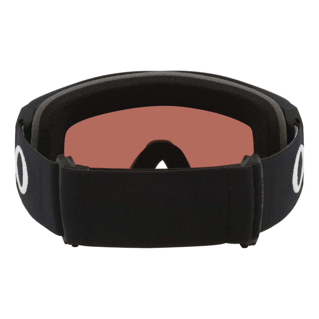 Oakley Line Miner M Unisex Goggles 2027 in Matte Black | Prizm Snow 24K Iridium - back view