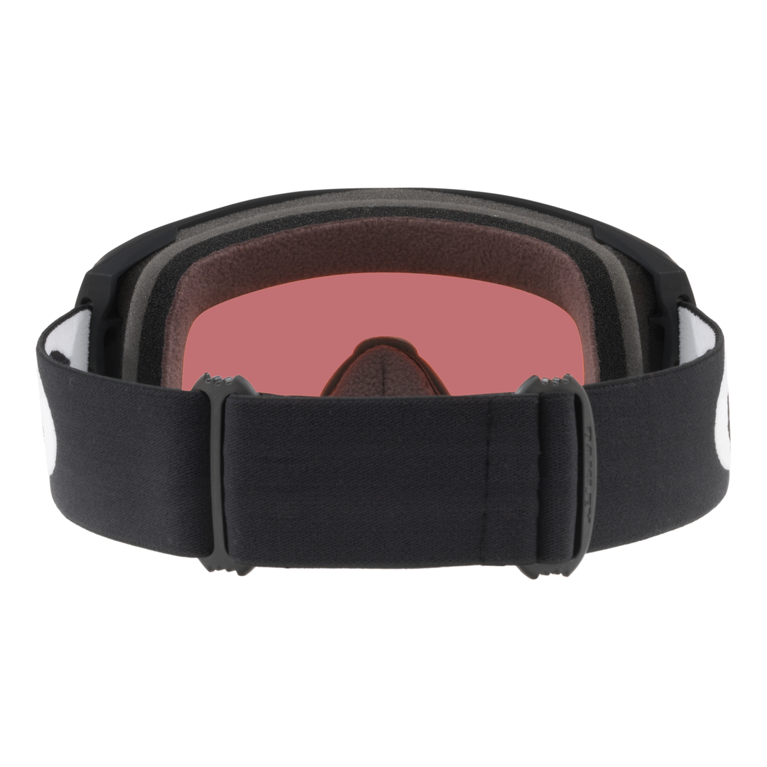 Oakley Line Miner M Unisex Goggles 2027 in Matte Black | Prizm Snow Torch Iridium - back view