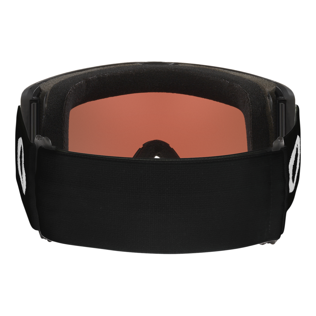Oakley Target Line M Unisex Goggles 2027 in Matte Black | Fire Iridium - back view