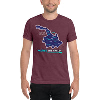 Ottawa Valley Air Paddle Maroon Triblend / XS The Valley Short Sleeve T-Shirt
