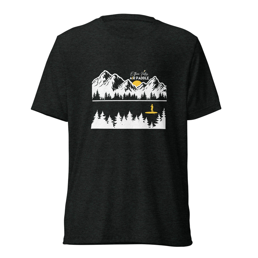 Ottawa Valley Air Paddle Charcoal-Black / S Paddling In The Wild Unisex T-Shirt Paddling In The Wild Unisex T-Shirt - Ottawa Valley Air Paddle