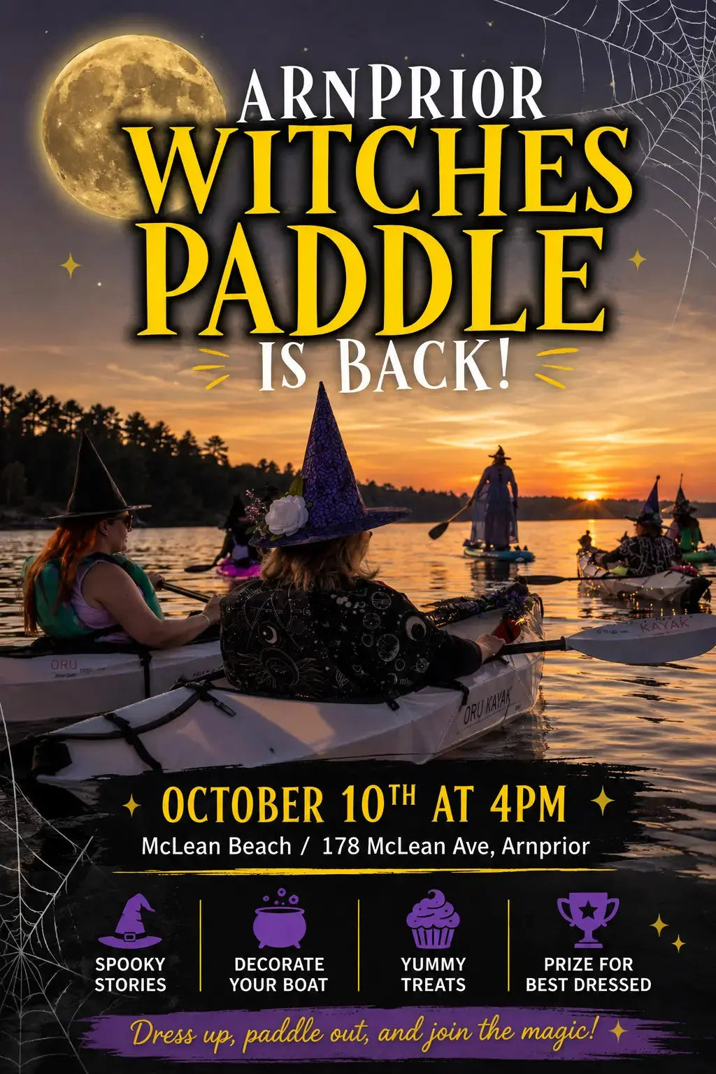 OVAP 2026 Witches Paddle Witches Paddle - Ottawa Valley Air Paddle