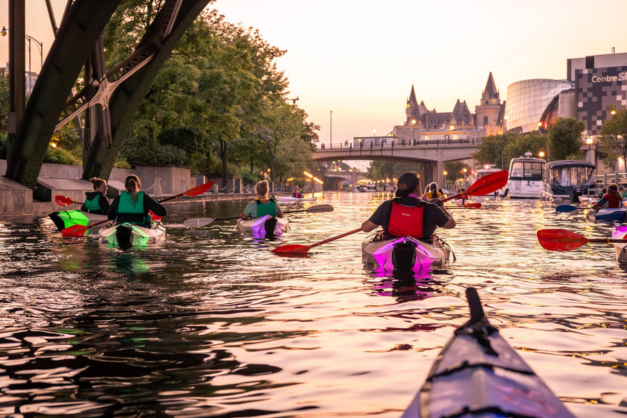 OVAP Light at Night Kayaking