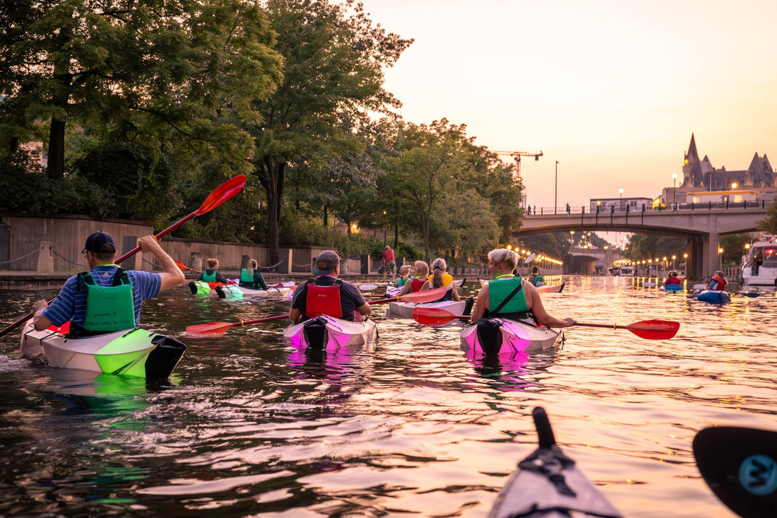 OVAP Light at Night Kayaking