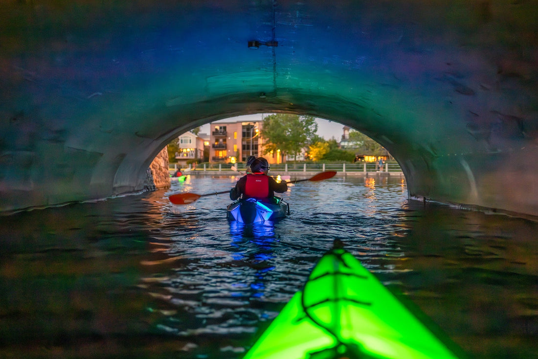 OVAP Light at Night Kayaking Light at Night Kayaking - Ottawa Valley Air Paddle