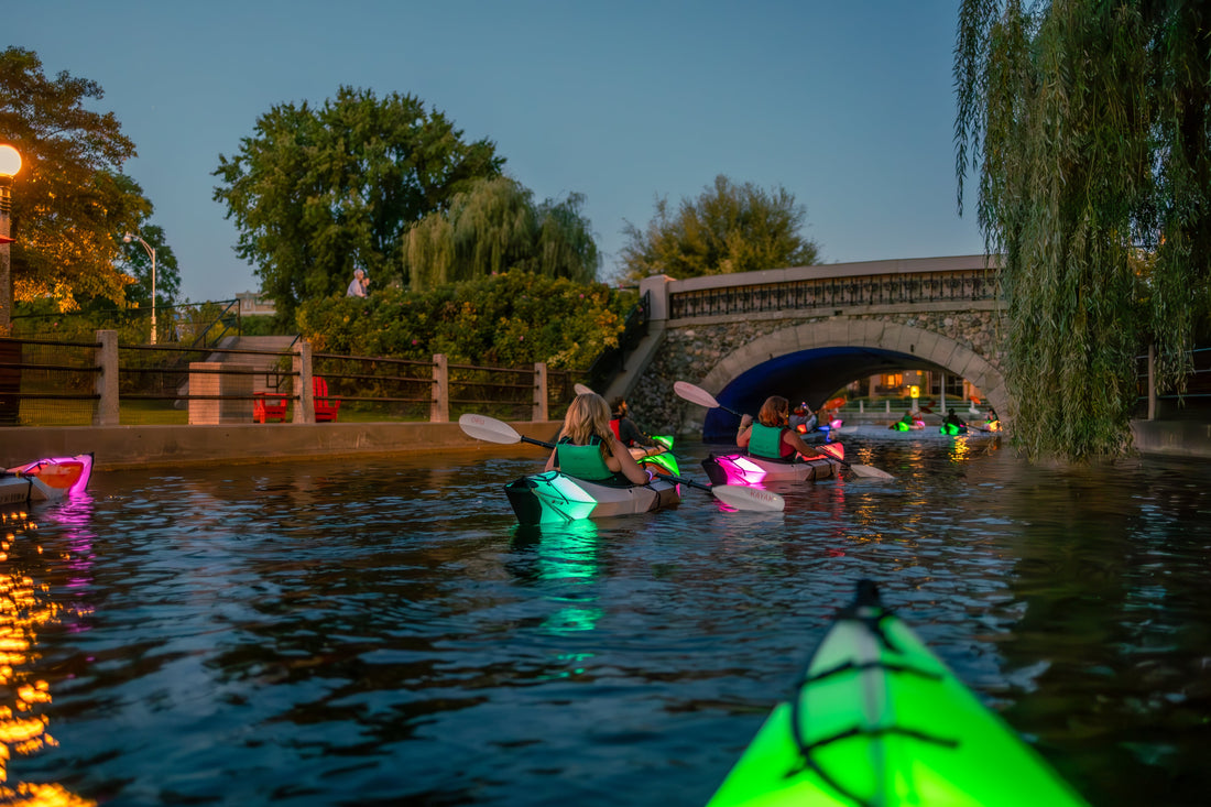 OVAP Light at Night Kayaking Light at Night Kayaking - Ottawa Valley Air Paddle