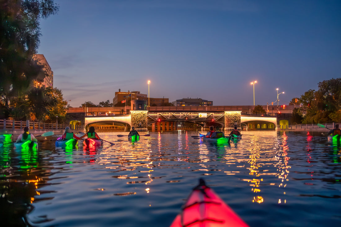 OVAP Light at Night Kayaking Light at Night Kayaking - Ottawa Valley Air Paddle