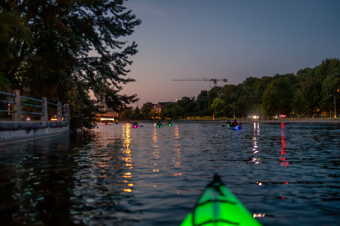 OVAP Light at Night Kayaking Light at Night Kayaking - Ottawa Valley Air Paddle