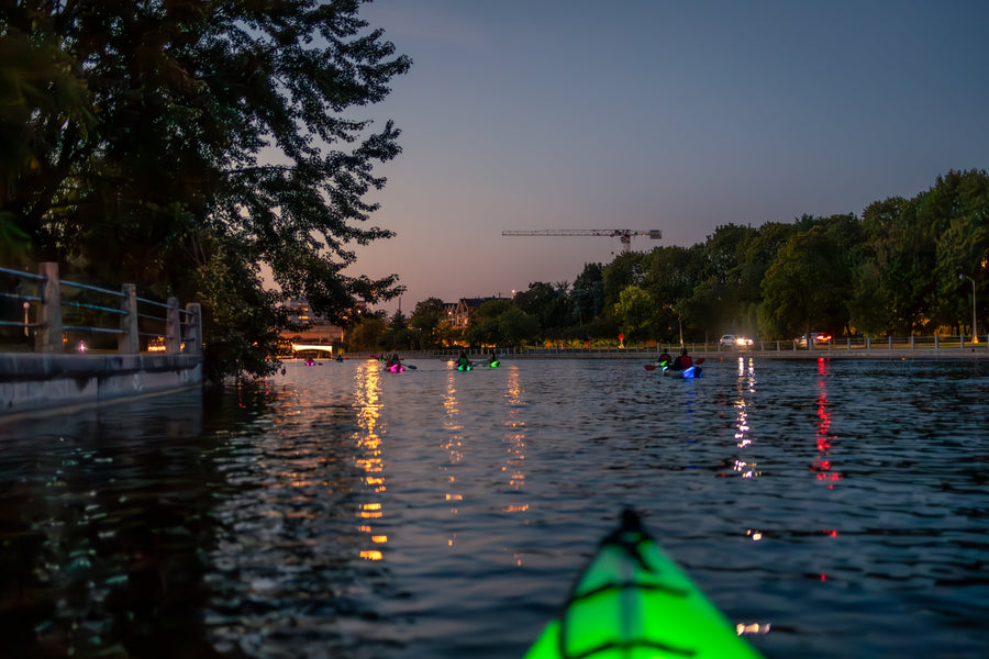 OVAP Light at Night Kayaking Light at Night Kayaking - Ottawa Valley Air Paddle