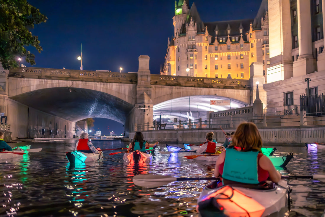 OVAP Light at Night Kayaking Light at Night Kayaking - Ottawa Valley Air Paddle