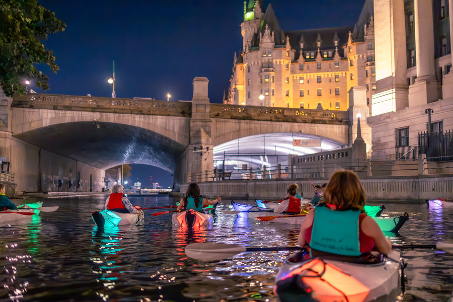 OVAP Light at Night Kayaking Light at Night Kayaking - Ottawa Valley Air Paddle