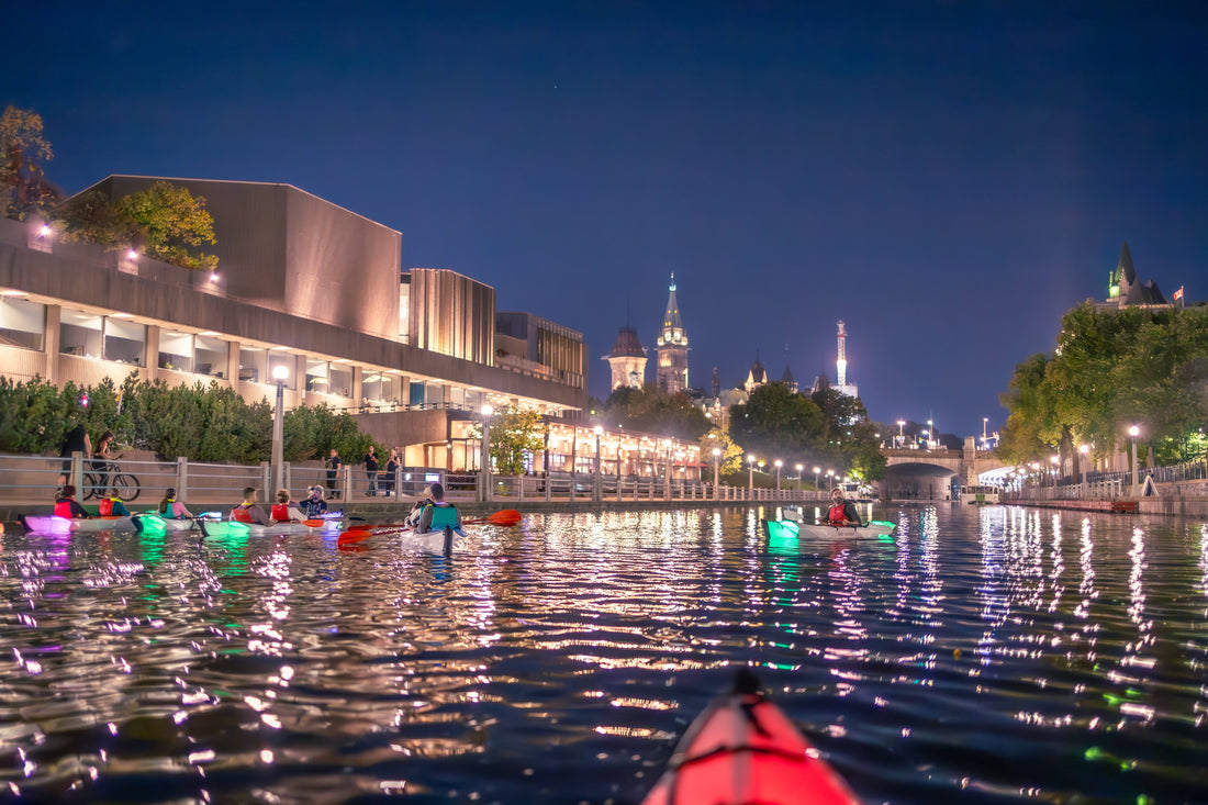 OVAP Light at Night Kayaking Light at Night Kayaking - Ottawa Valley Air Paddle