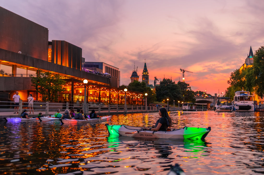 OVAP Light at Night Kayaking Light at Night Kayaking - Ottawa Valley Air Paddle