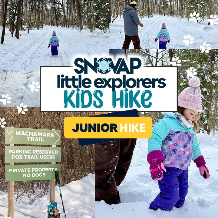 OVAP March 8th SNOVAP "Little Explorers" Kids Hike SNOVAP Winter Adventure Hikes - Ottawa Valley Air Paddle