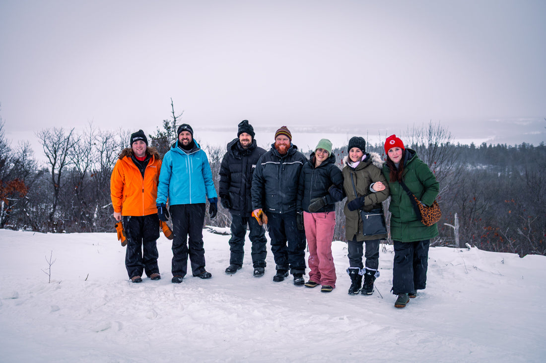 OVAP Snowshoe Summit Tour Snowshoe Summit Tour - Ottawa Valley Air Paddle
