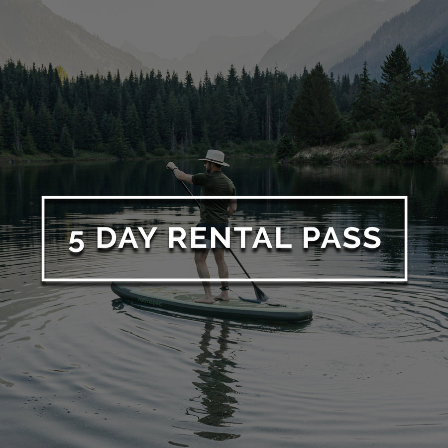 OVAP 5-Day Pass Kayak and Paddleboard Adventure Rental Pass / SUP Rental Pass