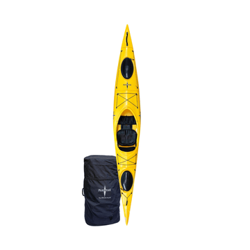 Pakayak Sunshine Pakayak The Bluefin (2024) Pakayak Bluefin 142 - The Ultimate Packable Kayak