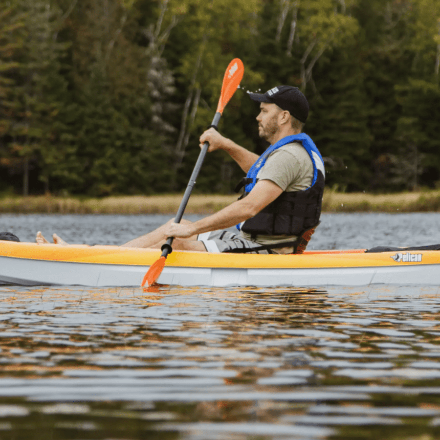 Pelican Orange Pelican Standard Kayak Paddle 220 cm (87'') Pelican Catch Mode 110 TR - Ottawa Valley Air Paddle