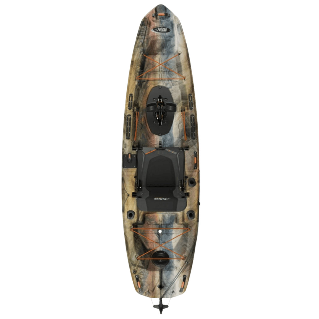 Pelican Outback/Light Khaki Pelican Catch 110HDII Fishing Kayak Pelican Catch 110HDII Fishing Kayak - Ottawa Valley Air Paddle