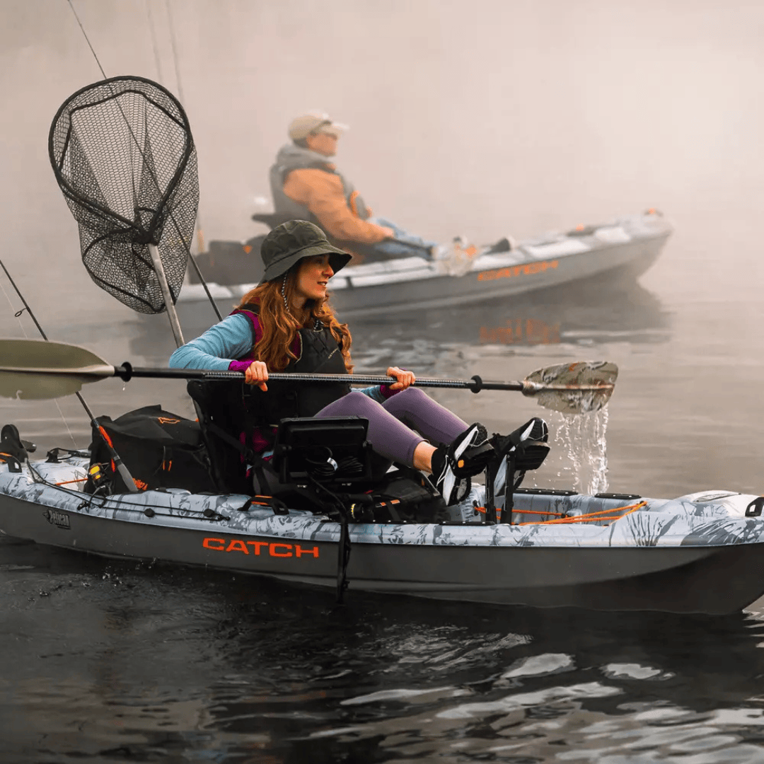 Pelican Outback/Light Khaki Pelican Catch 110HDII Fishing Kayak Pelican Catch 110HDII Fishing Kayak - Ottawa Valley Air Paddle