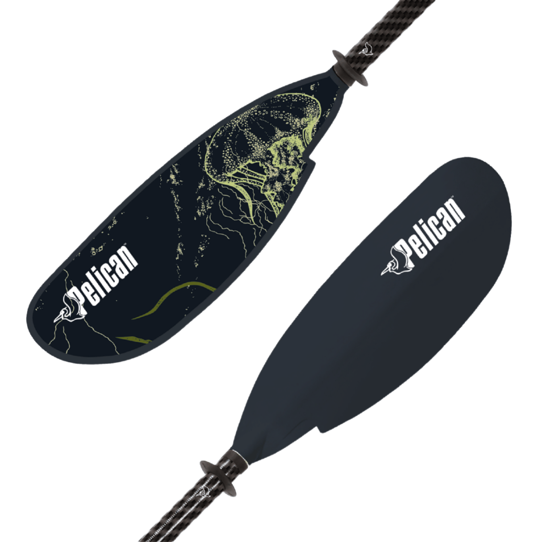 Pelican Dark Indigo Pelican Symbiosa Adjustable Kayak Paddle 240cm - 250cm Pelican Symbiosa Adjustable Kayak Paddle 240cm - 250cm - Ottawa Valley Air Paddle