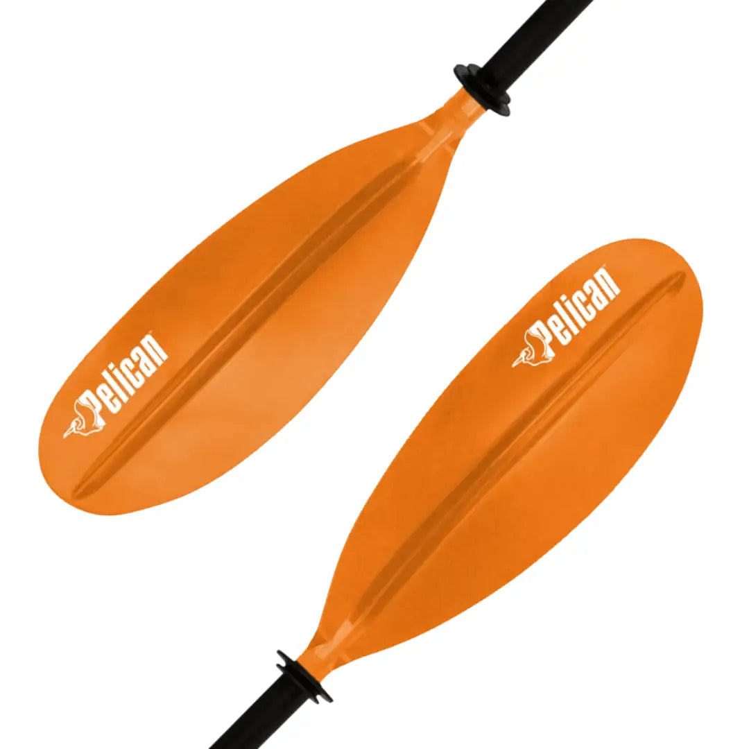 Pelican Orange Pelican Standard Kayak Paddle 220 cm (87") Pelican Standard Kayak Paddle 220 cm (87'') - Ottawa Valley Air Paddle