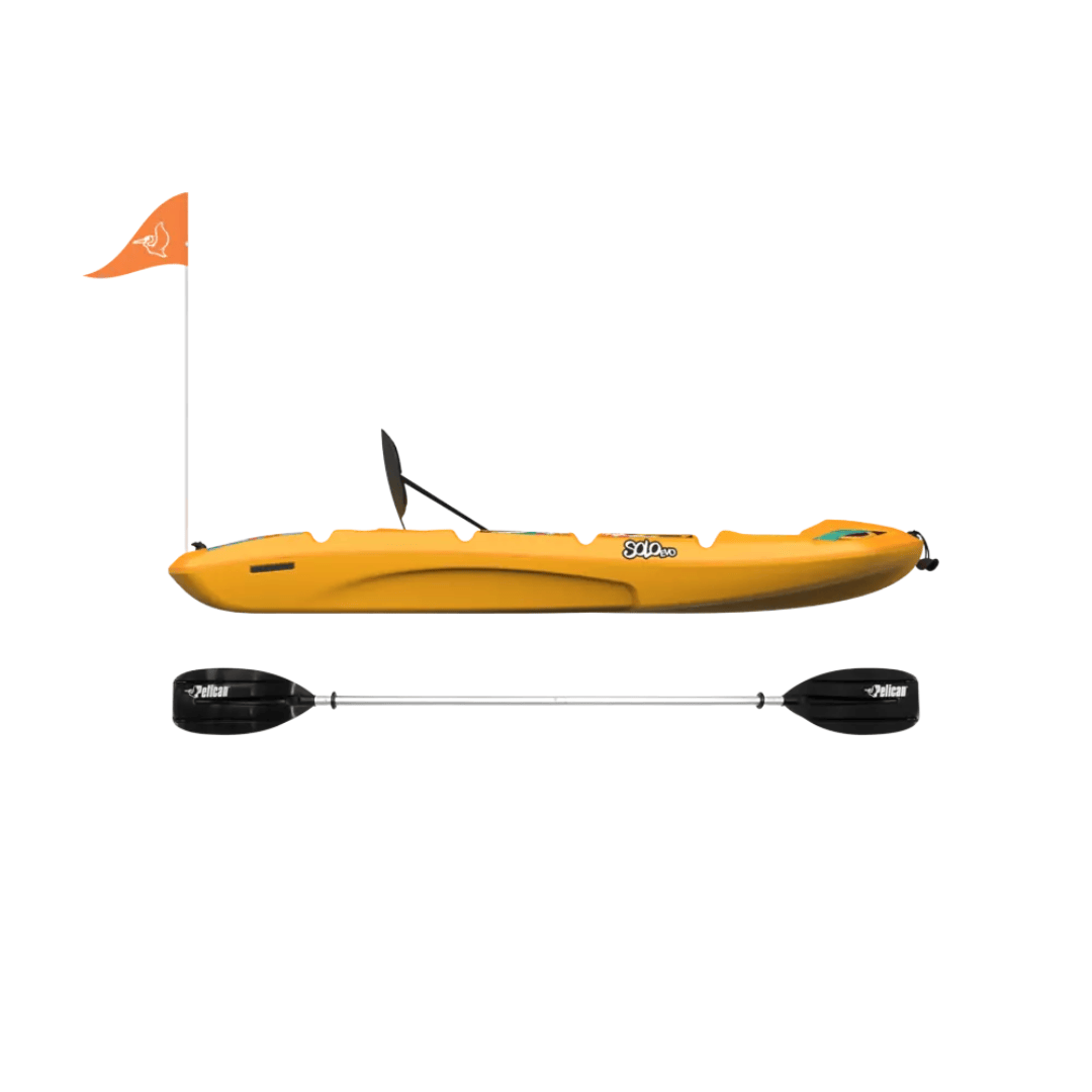 Pelican Mango Pelican SOLO EVO DLX Kids' Kayak with Paddle Pelican SOLO EVO DLX Kids Kayak with Paddle - Ottawa Valley Air Paddle