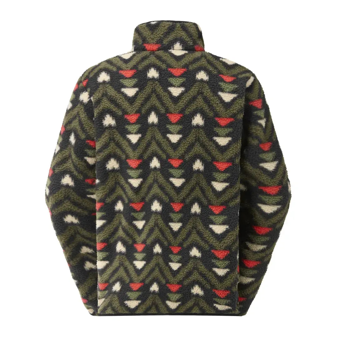 Picture Organic Clothing Picture Organic Men's Kimag Printed 1/4-Zip Sherpa Fleece Picture Organic Kimag Men's Printed Sherpa Fleece