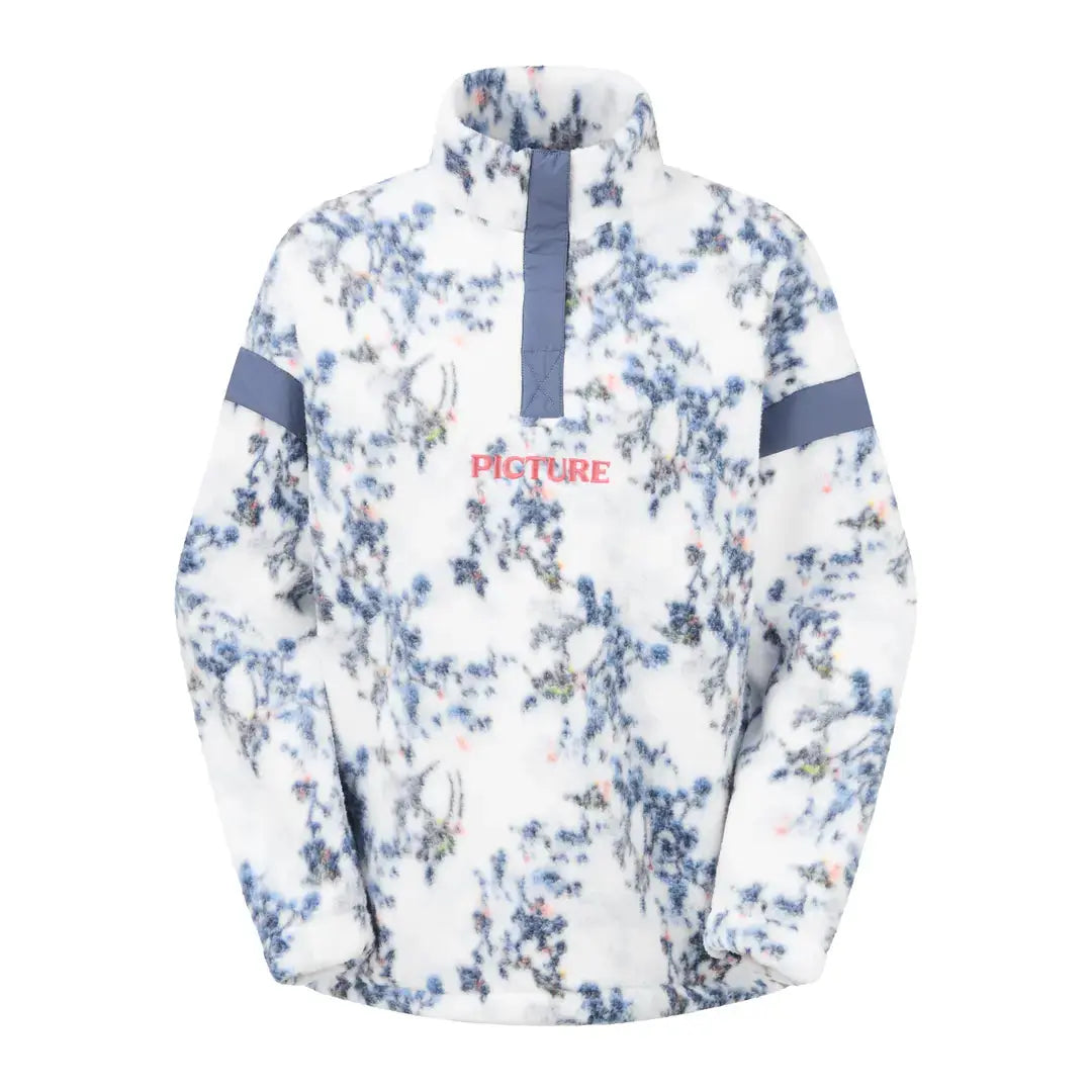 Picture Organic Clothing Picture Organic Women's Velora Printed Snap Fleece Pullover Picture Organic Velora Women's Printed Fleece Pullover