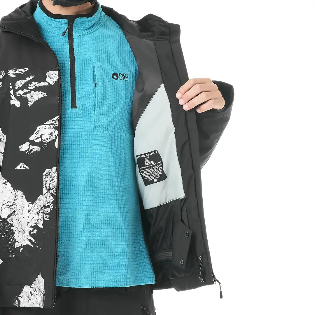 Picture Organic Clothing Picture Organic Men's Nitric Insulated Ski Jacket Picture Organic Nitric Men's Insulated Ski Jacket