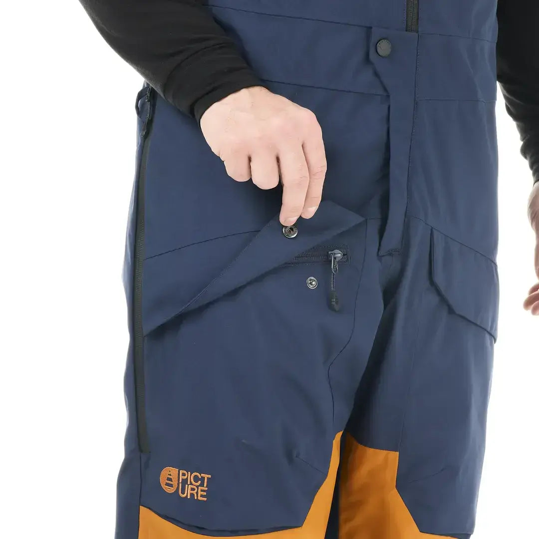 Picture Organic Clothing Picture Organic Men's Avening Bib Snow Pants Picture Organic Avening Men's Bib Snow Pants