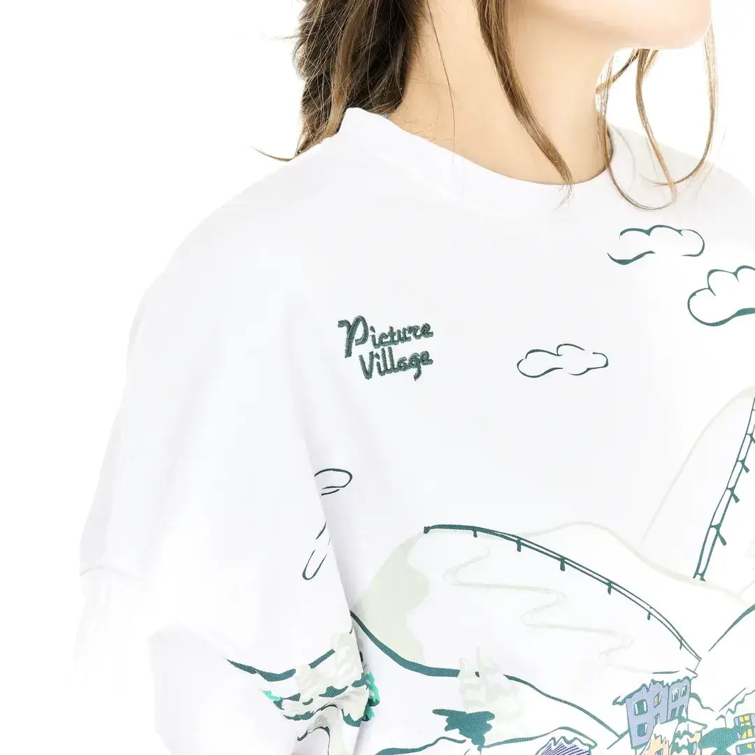Picture Organic Clothing Picture Organic Women's Toria Organic Cotton Crew Sweatshirt Picture Organic Toria Women's Organic Cotton Crew