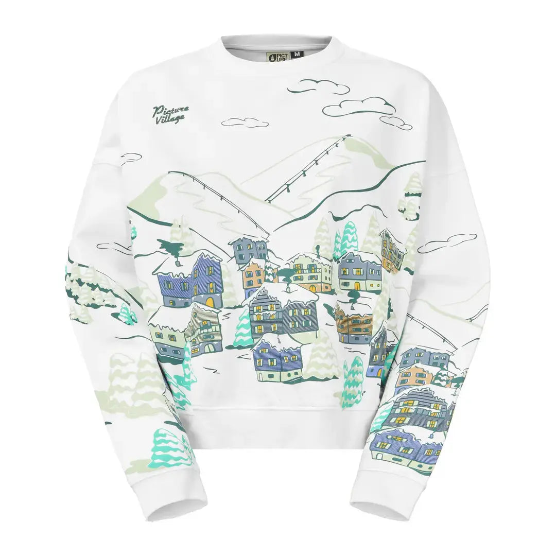 Picture Organic Clothing Picture Organic Women's Toria Organic Cotton Crew Sweatshirt Picture Organic Toria Women's Organic Cotton Crew