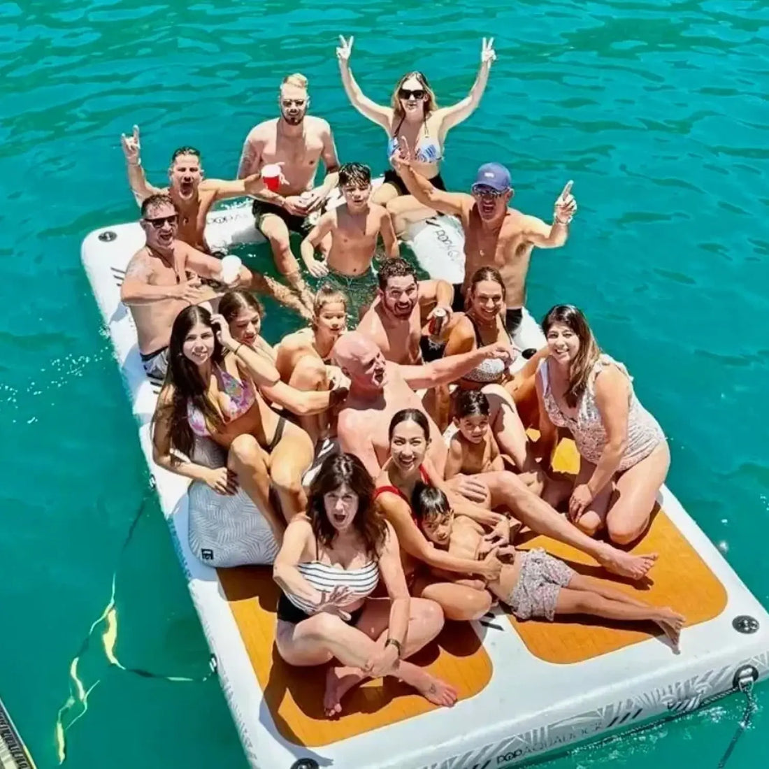POP Board Co. POP Board Co. Popup Aquadock 14' x 7' x 8" POPUP AQUADOCK 14' x 7' x 8" - Ottawa Valley Air Paddle