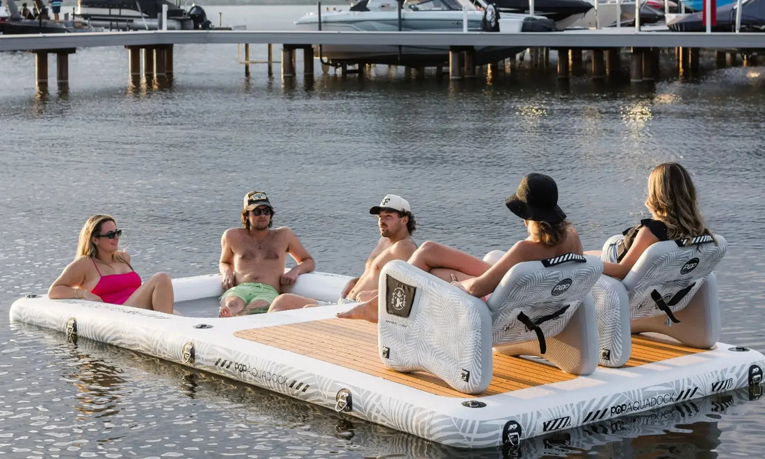 POP Board Co. POP Board Co. Popup Aquadock 14' x 7' x 8" POPUP AQUADOCK 14' x 7' x 8" - Ottawa Valley Air Paddle